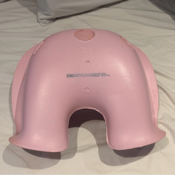 VGUC Baby Bumbo Pink and Cream Baby Seat with Detachable Tray and Safety Straps - Picture 4 of 16
